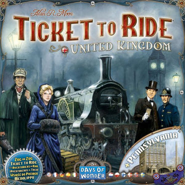Ticket to Ride Map Collection: Volume 5 – United Kingdom & Pennsylvania Board Game