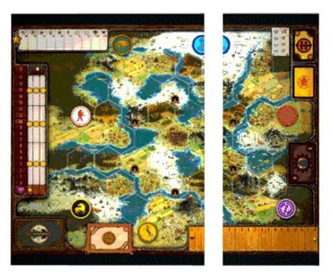 Scythe Board Game: Game Board Extension