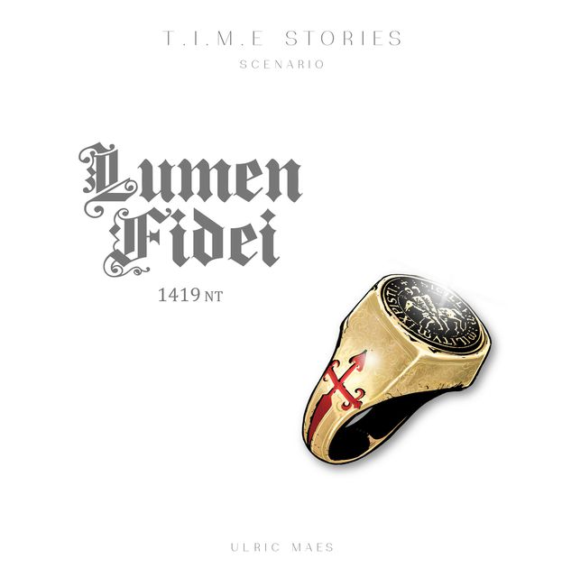 T.I.M.E Stories Boardgame Lumen Fidei Expansion