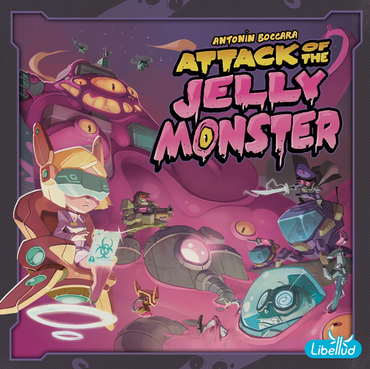 Attack of the Jelly Monster Boardgame
