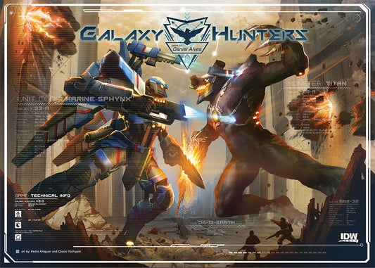 Galaxy Hunters Board Game