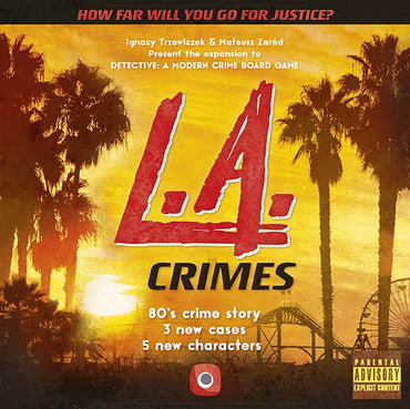 L.A. Crimes Detective Expansion Boardgame