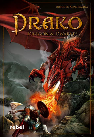 Drako Dragon and Dwarves Boardgame