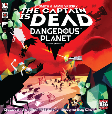 The Captain is Dead - Dangerous Planet Boardgame