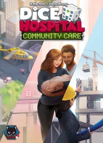 Dice Hospital Community Care Expansion Board Game