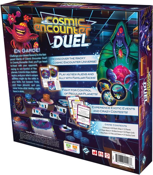 Cosmic Encounter Duel Board Game