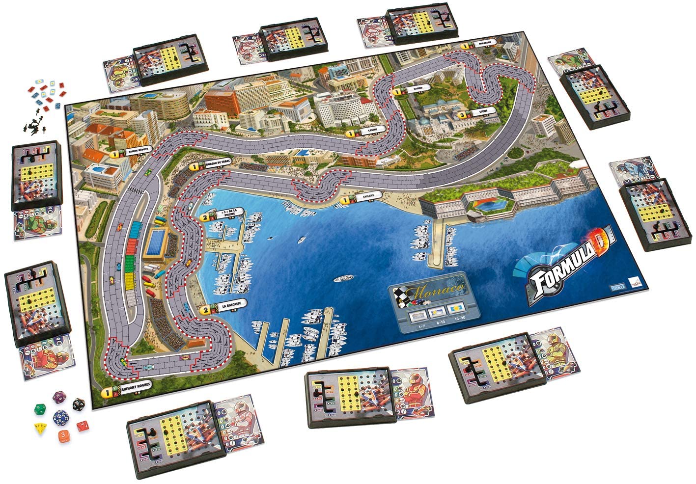 FORMULA D Boardgame