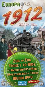 1912 Ticket to Ride Expansion Boardgame
