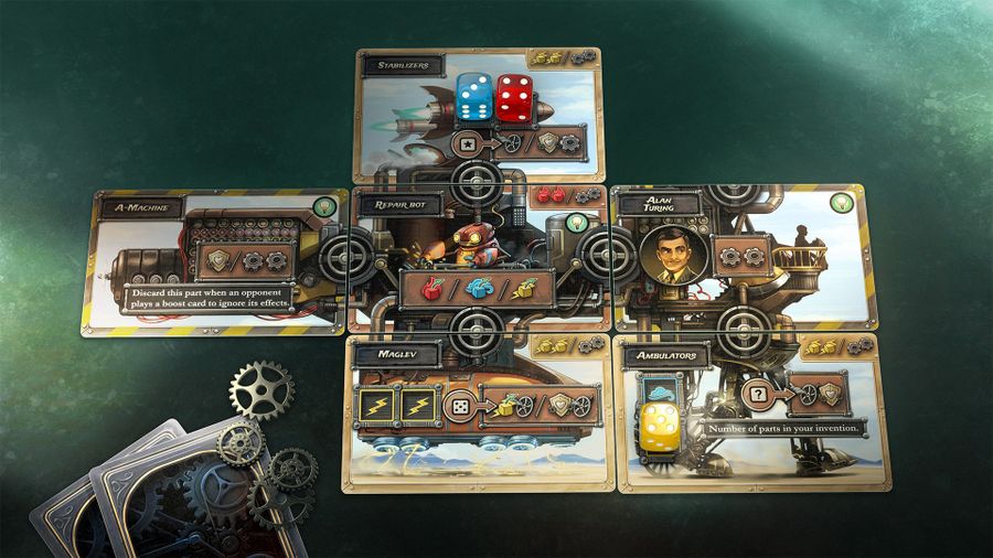 Steampunk Rally Fusion Board Game