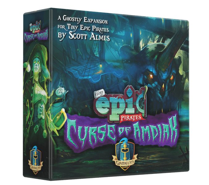 Tiny Epic Pirates: Curse of Amdiak Expansion Board Game