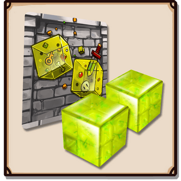 Dungeon Drop Expansion Gelatinous Cubes