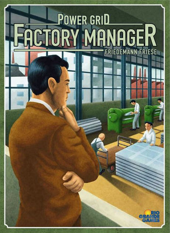 Power Grid Factory Manager Boardgame