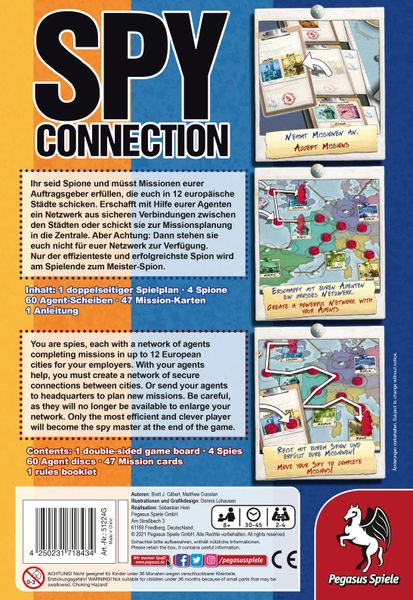 Spy Connection Board Game