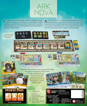 Ark Nova Board Game