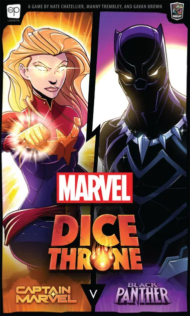 Marvel Dice Throne: Captain Marvel vs Black Panther