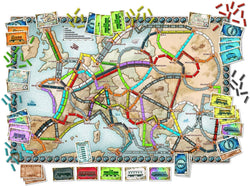 Ticket to Ride Europe Boardgame