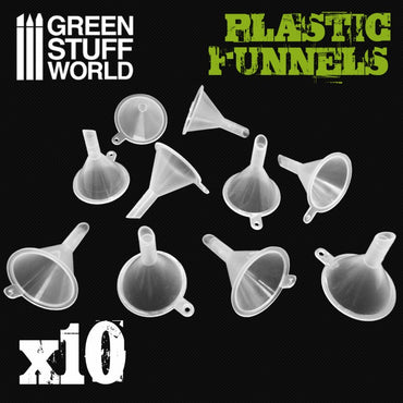 Green Stuff World: Plastic funnels