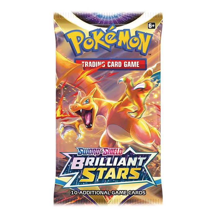 Pokemon TCG: Sword & Shield 9 Brilliant Stars Booster Pack