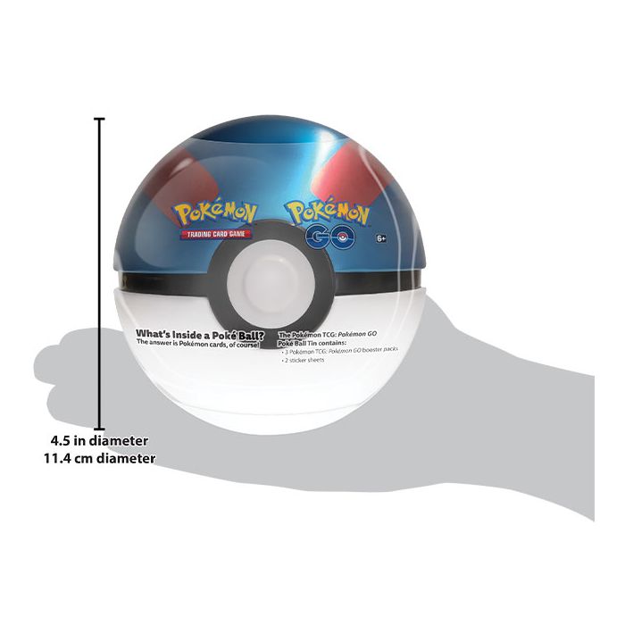 Pokemon TCG: Pokemon GO Poke Ball Tin