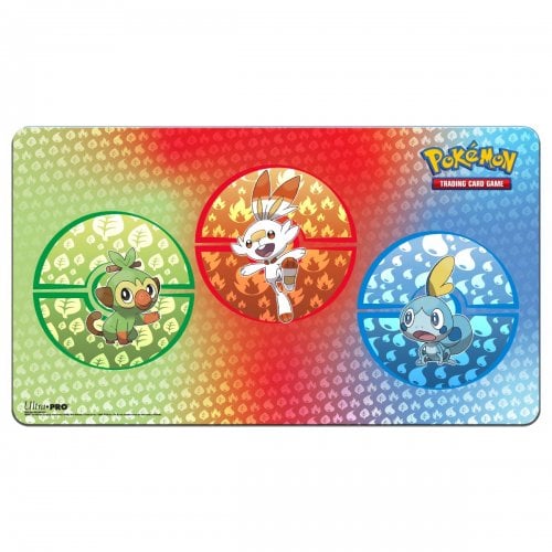 Pokémon Sword and Shield Galar Starters Playmat