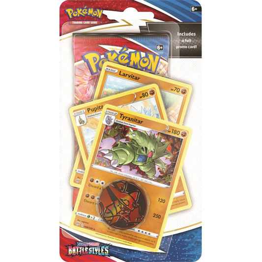 Pokémon TCG: SWSH5 Battle Styles Premium Checklane Blister Tyranitar