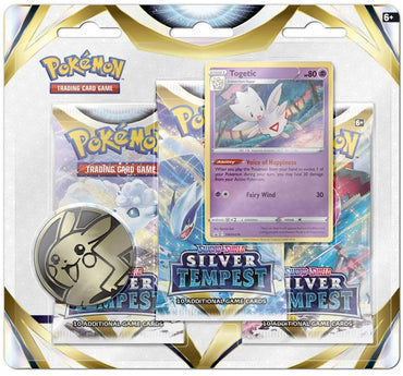 Pokémon TCG: Sword & Shield 12 Silver Tempest 3-Pack Booster Display Togetic