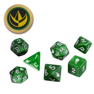 Power Rangers RPG: Green Dice Set
