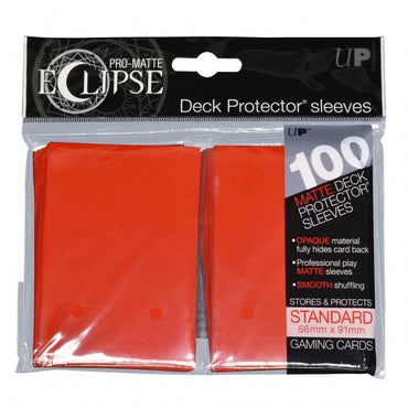 Ultra Pro Eclipse Sleeves Apple Red 100 Sleeves