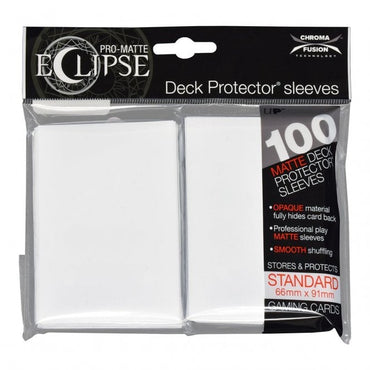 Ultra Pro Eclipse Sleeves Arctic White 100 Sleeves