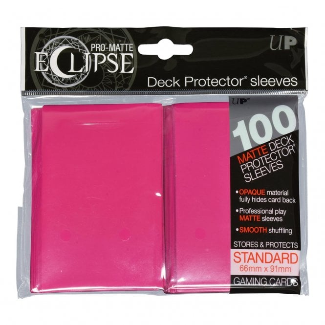 Ultra Pro Eclipse Sleeves Hot Pink 100 Sleeves