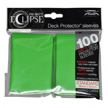 Ultra Pro Eclipse Sleeves Lime Green 100 Sleeves