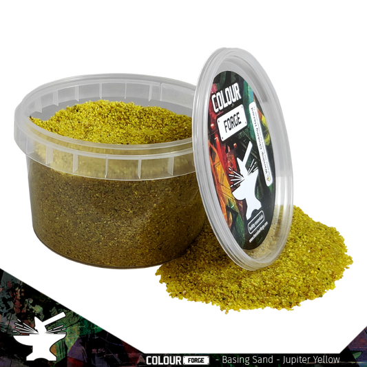 Basing Sand - Jupiter Yellow (275ml) - Colour Forge