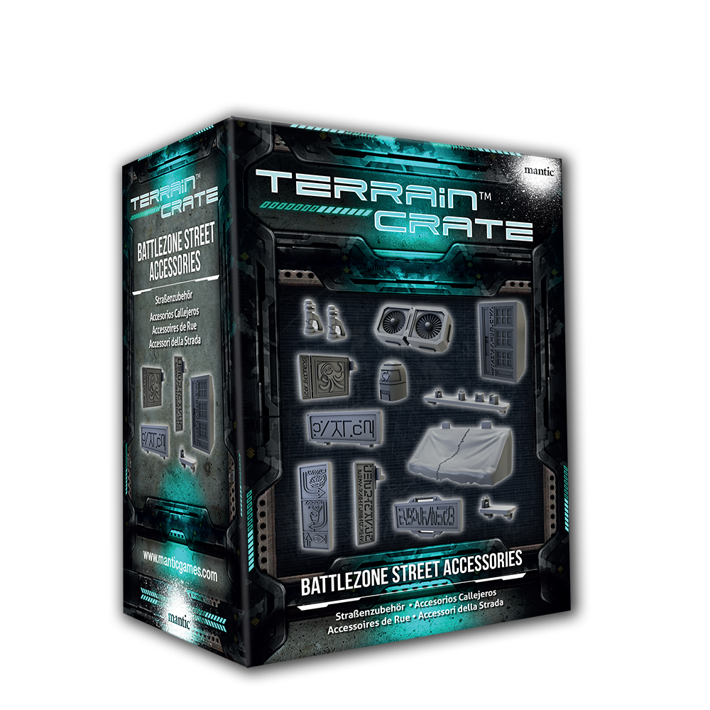 Terrain Crate: Battlezones Street Accessories