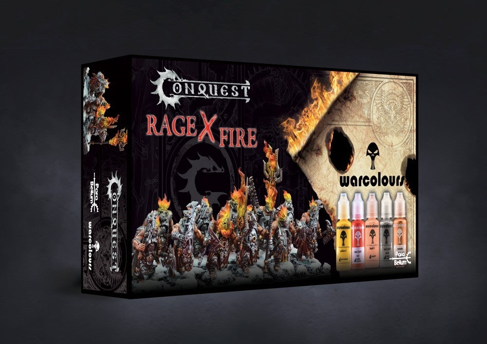 Rage X Fire: Collab with Warcolours