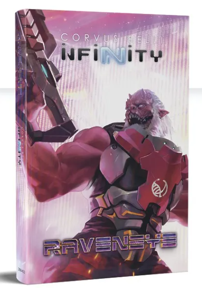 Infinity: Raveneye Book - English with Free Miniature