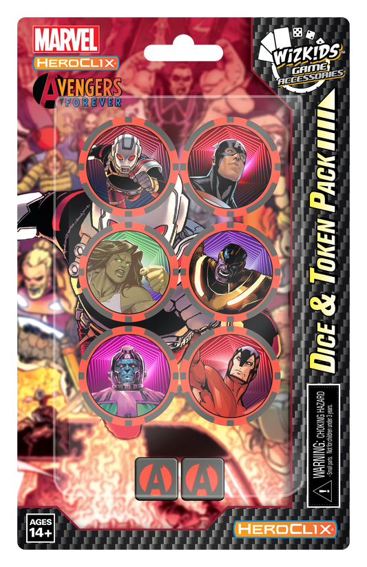 Avengers Forever Dice & Token Pack Ant-Man: Marvel HeroClix
