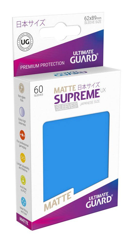 Ultimate Guard Sleeves Japanese Size Supreme Matte Royal Blue (60)