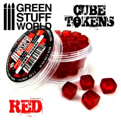Green Stuff World: Cube Tokens - Red