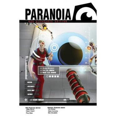 Paranoia Roleplaying Game Red Clearance Edition