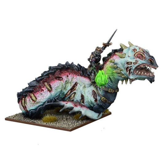 Kings of War Undead Revenant King on Undead Wyrm