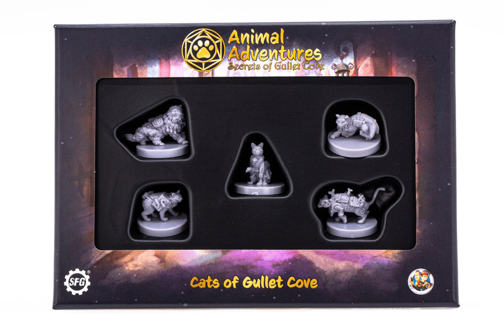 Animal Adventures RPG Cats of Gullet Cove