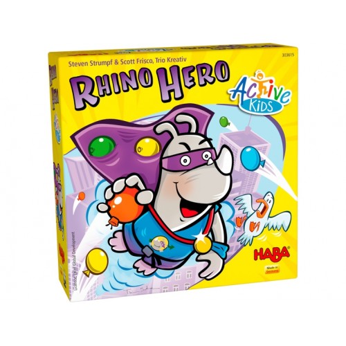 Rhino Hero Active Kids Boardgame