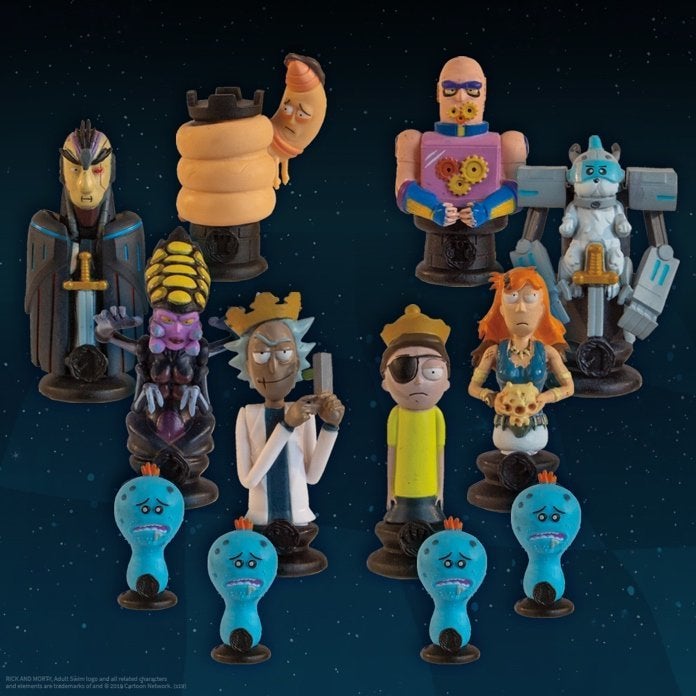 Rick and Morty: Collector's Chess Set