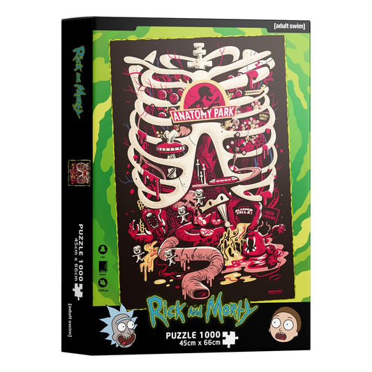 Rick & Morty Jigsaw Puzzle Anatomy Park (1000 pieces)