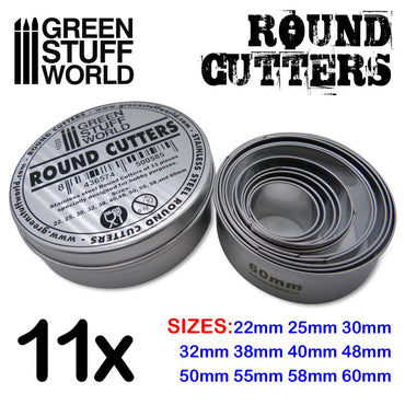 Green Stuff World: Round Cutters for Bases