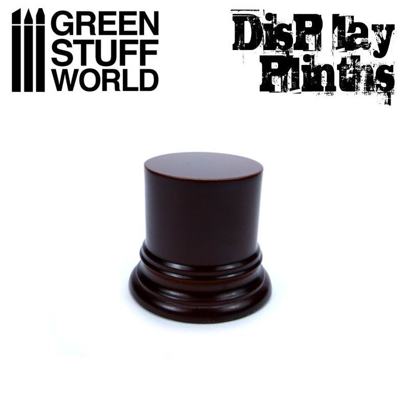 Green Stuff World Round Display Plinth 4.5 cm - Hazelnut Brown