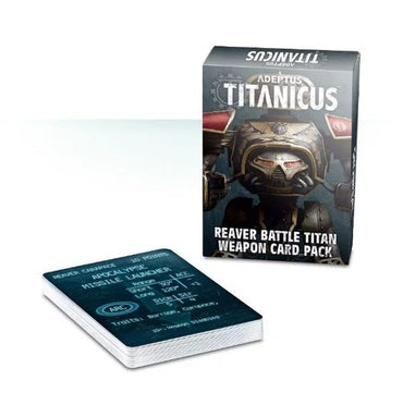 Adeptus Titanicus Reaver Battle Titan Weapon Card Pack (D)