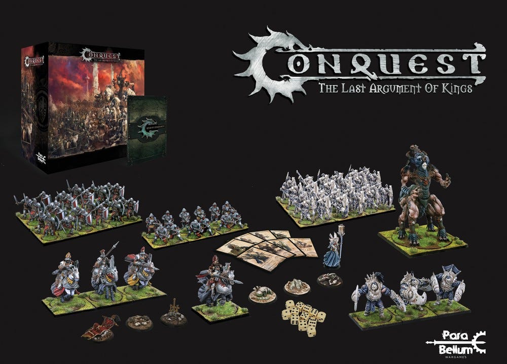 Conquest The last Argument of Kings Two Player Starter Set Parabellum