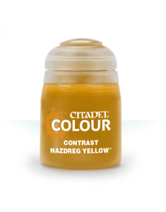 Nazdreg Yellow Contrast Paint 18ml