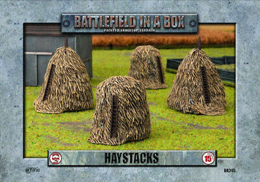 Battlefield In a Box - Haystacks (15mm)